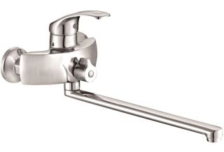 Смеситель для ванны с душем BOOU B8174-18F хром